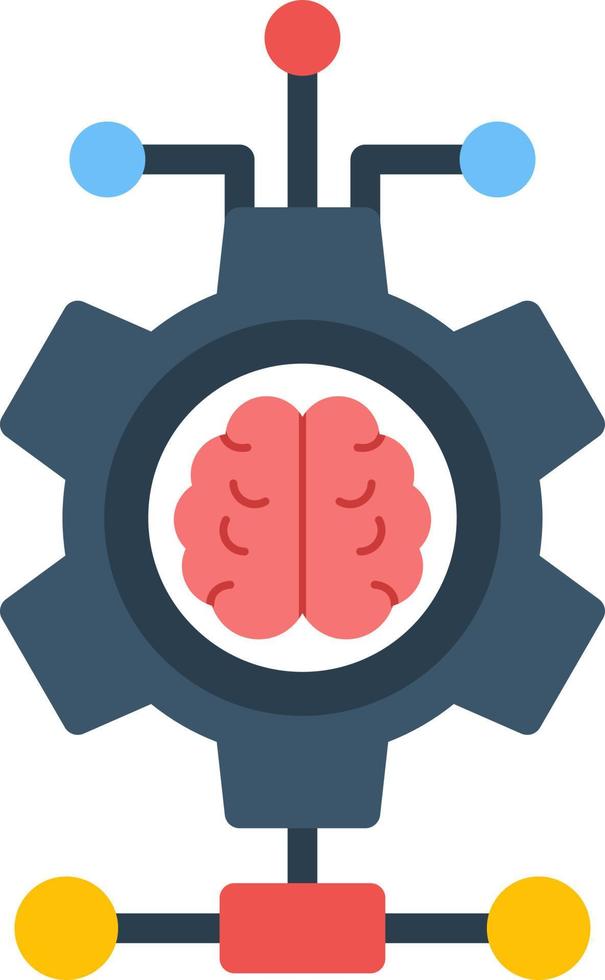 Deep Learning Vector Icon Design
