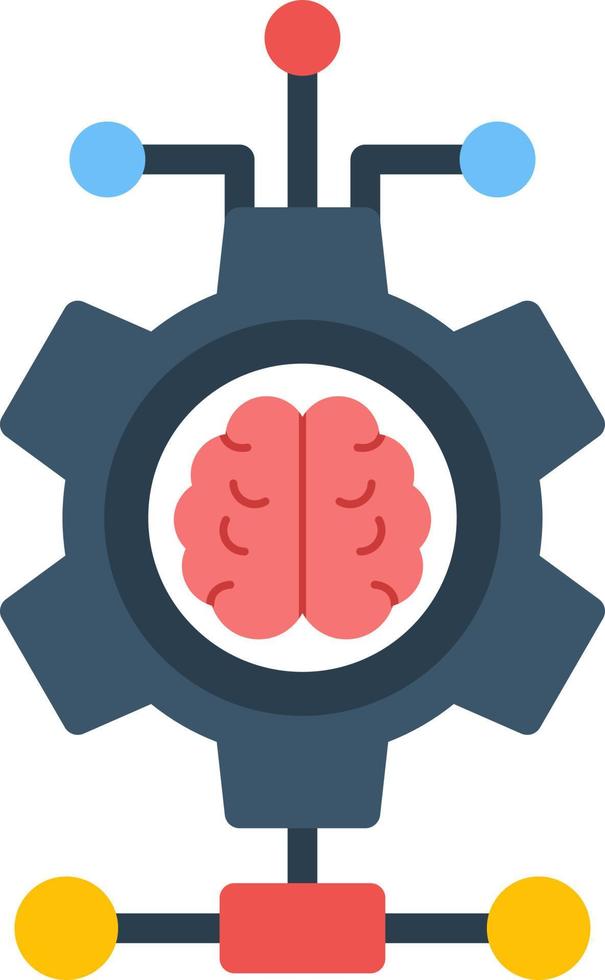 Deep Learning Vector Icon Design