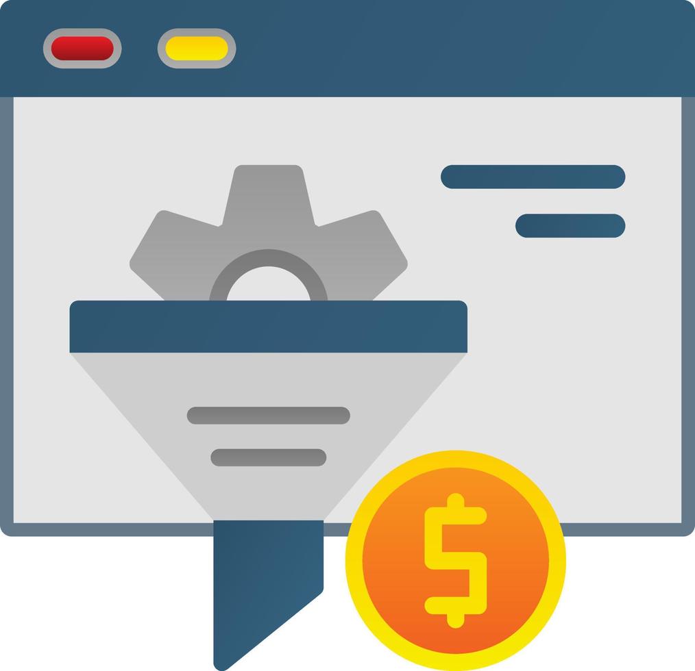 Conversion Rate Vector Icon Design