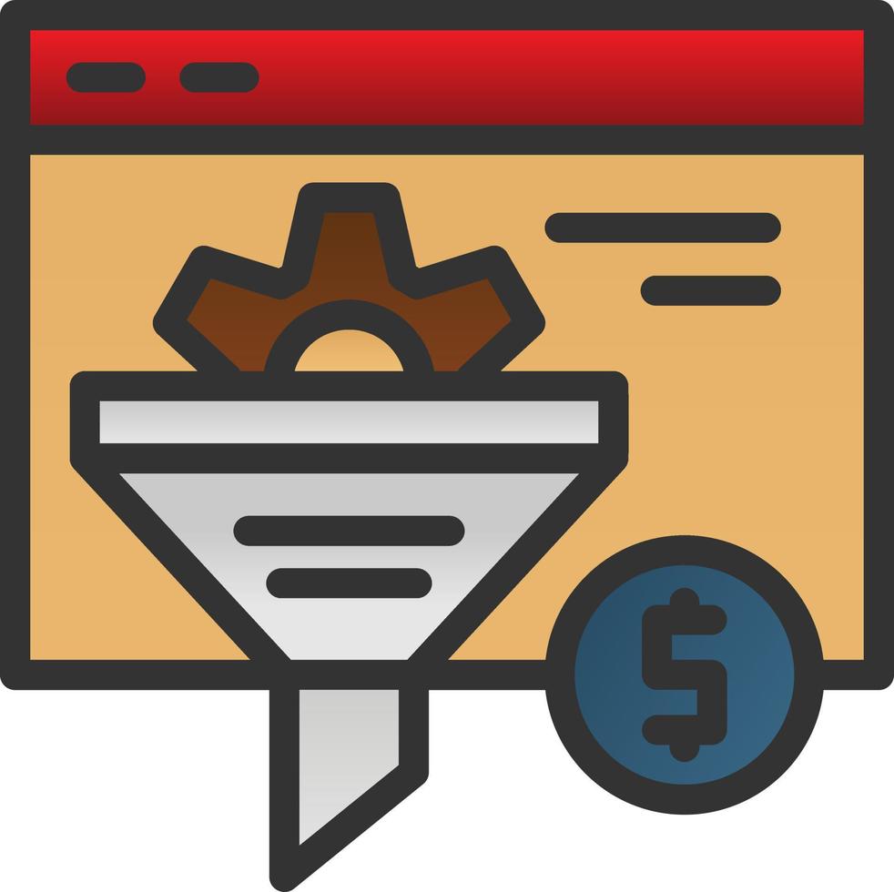 Conversion Rate Vector Icon Design