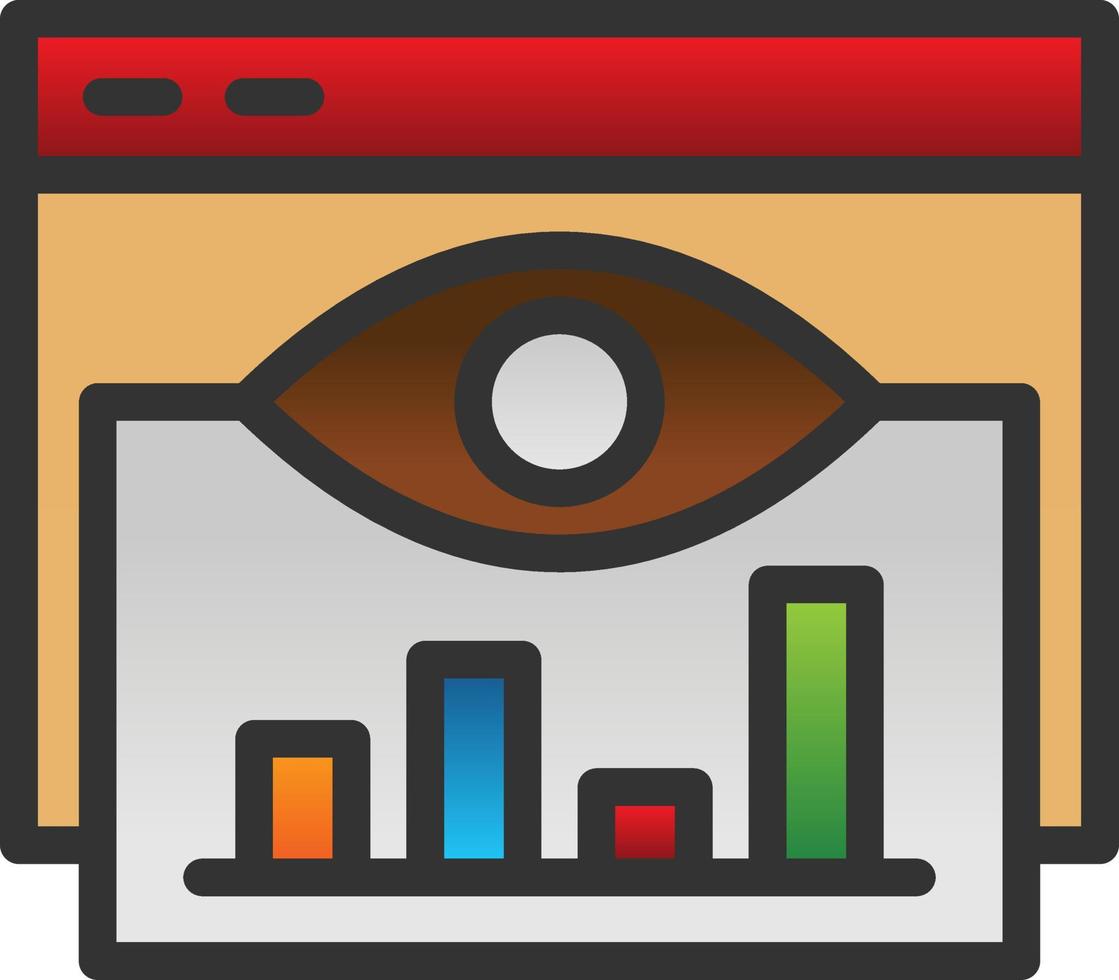 Impressions Vector Icon Design