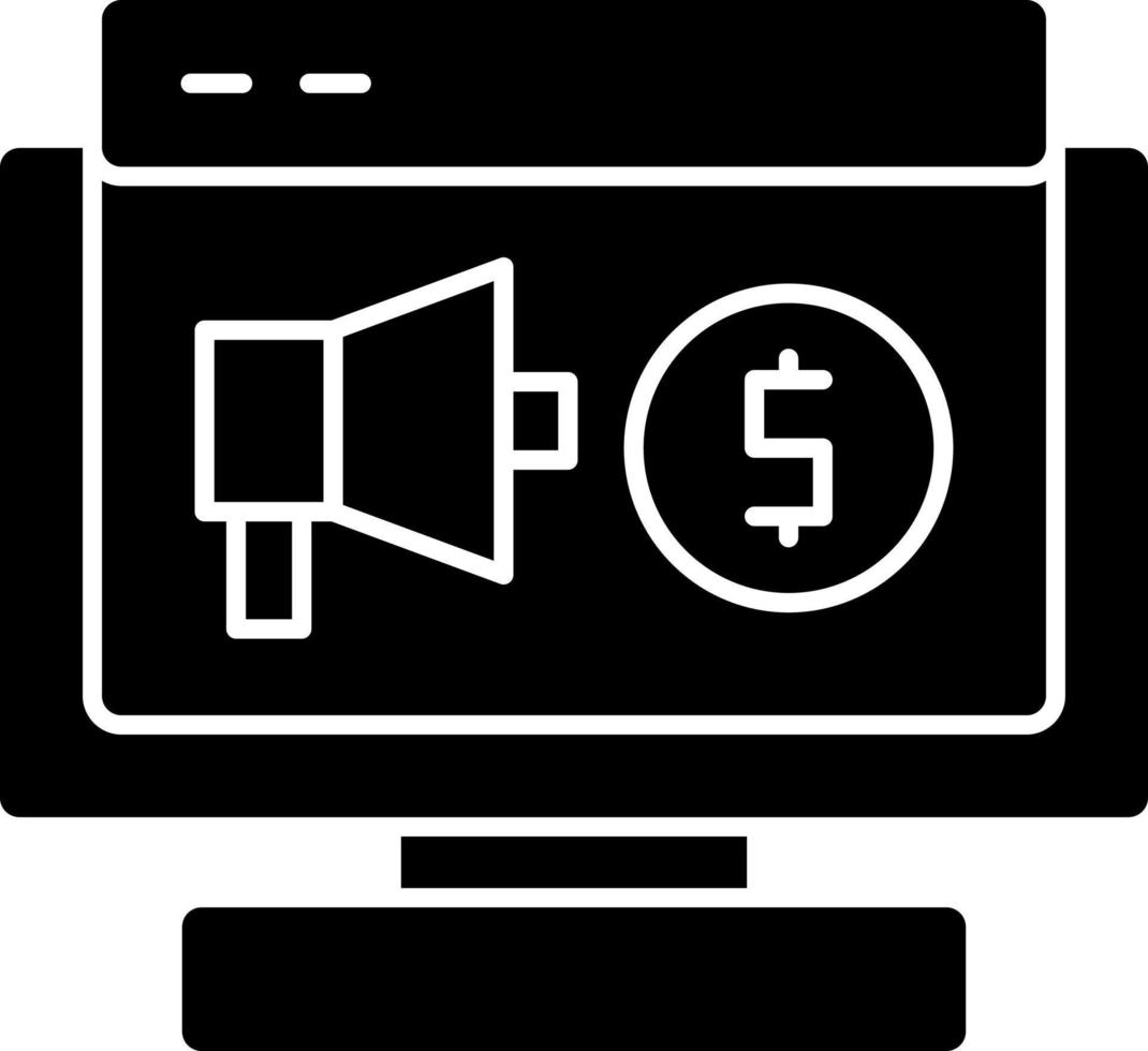 Paid Traffic Vector Icon Design