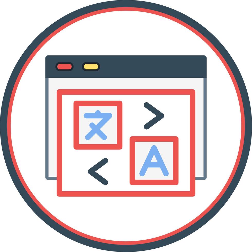 Hreflang Tag Vector Icon Design