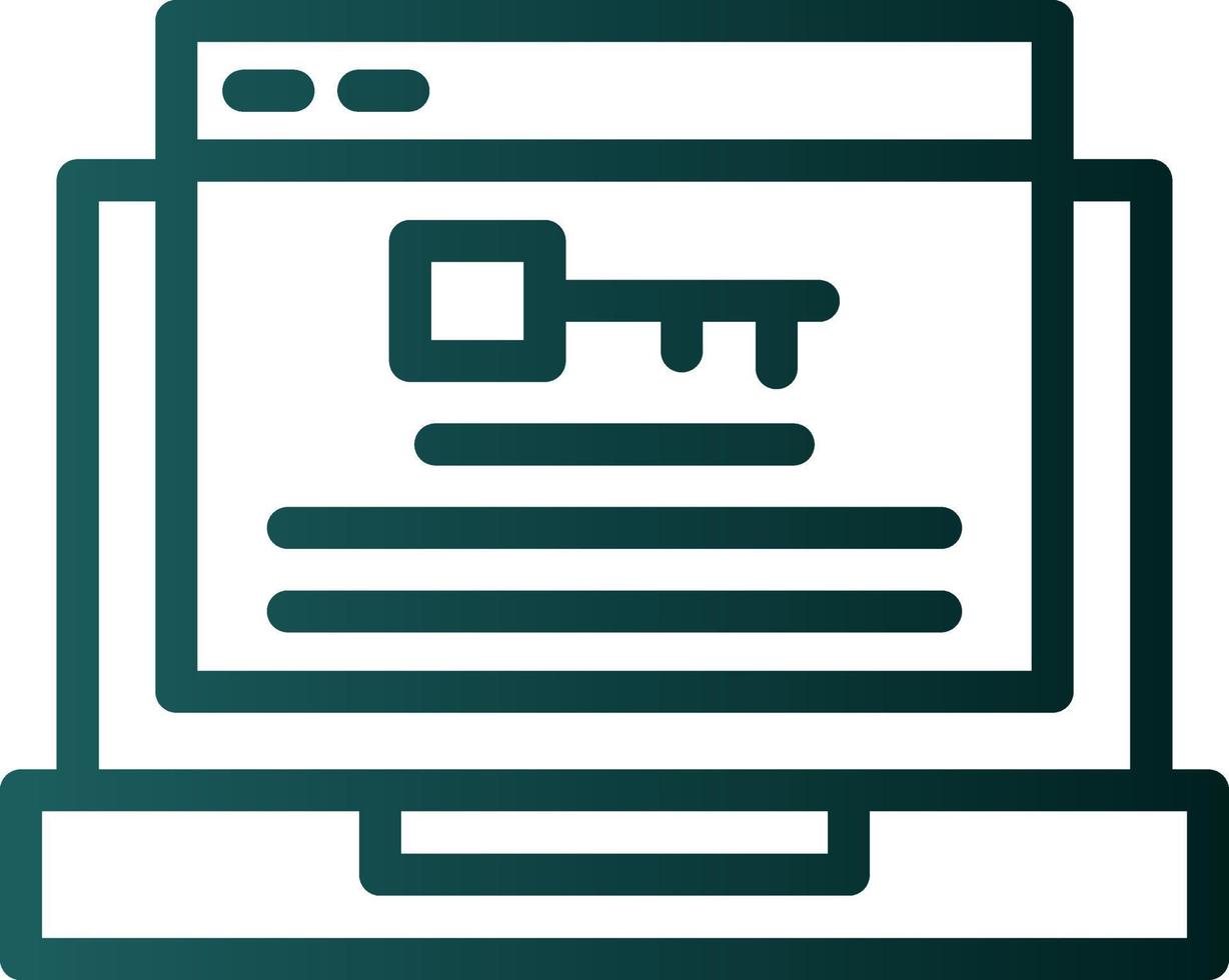 Keyword Density Vector Icon Design