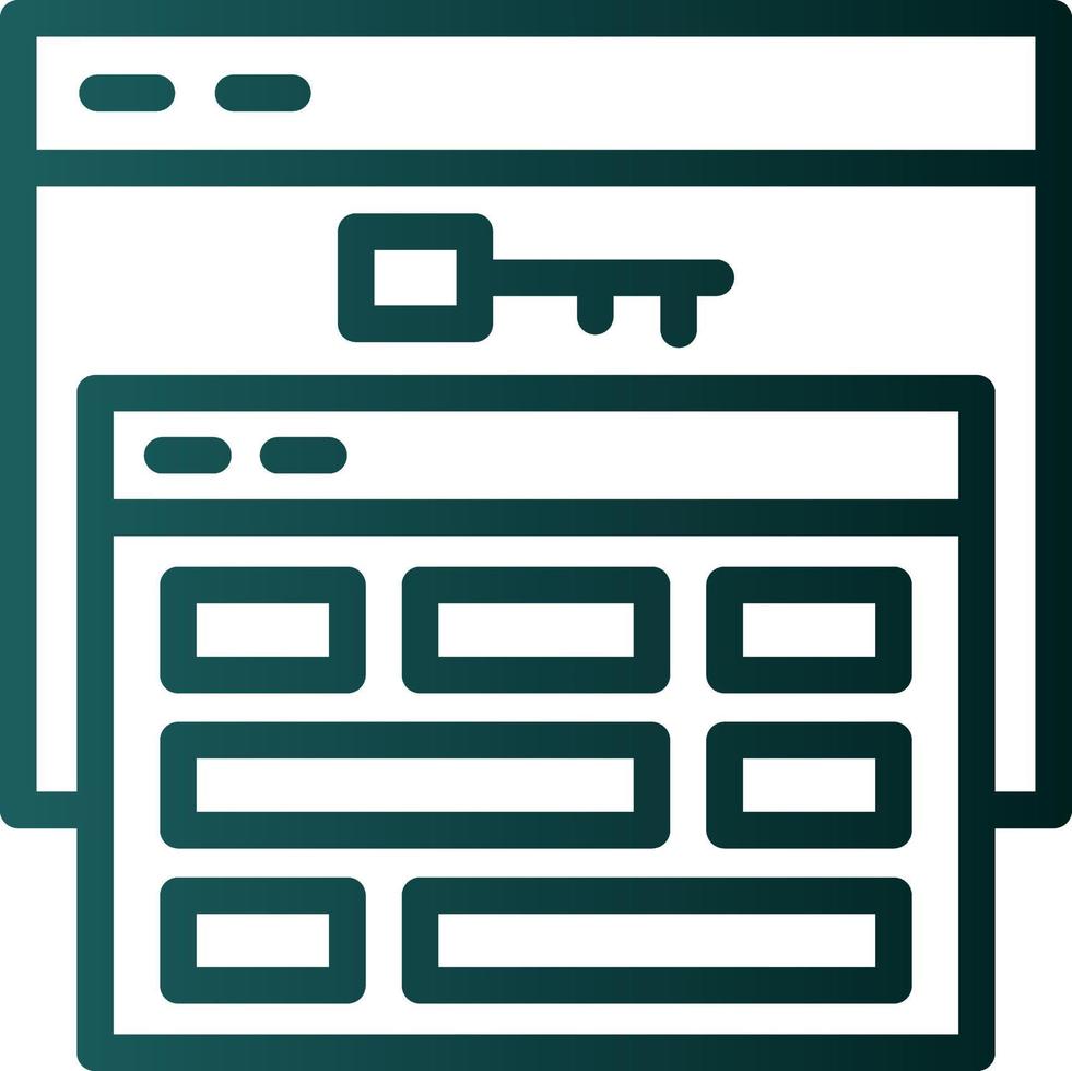 Keyword Stuffing Vector Icon Design