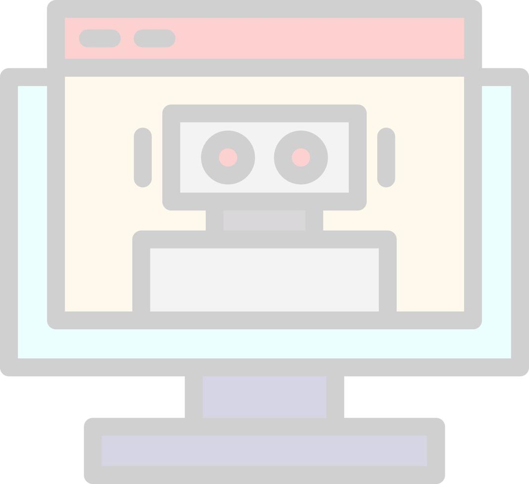 Bot Vector Icon Design