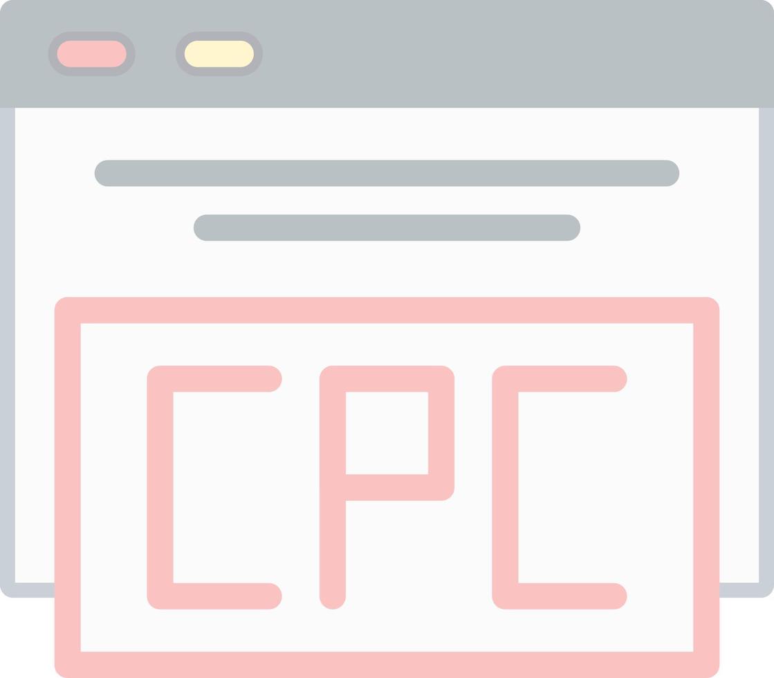 Cpc Vector Icon Design