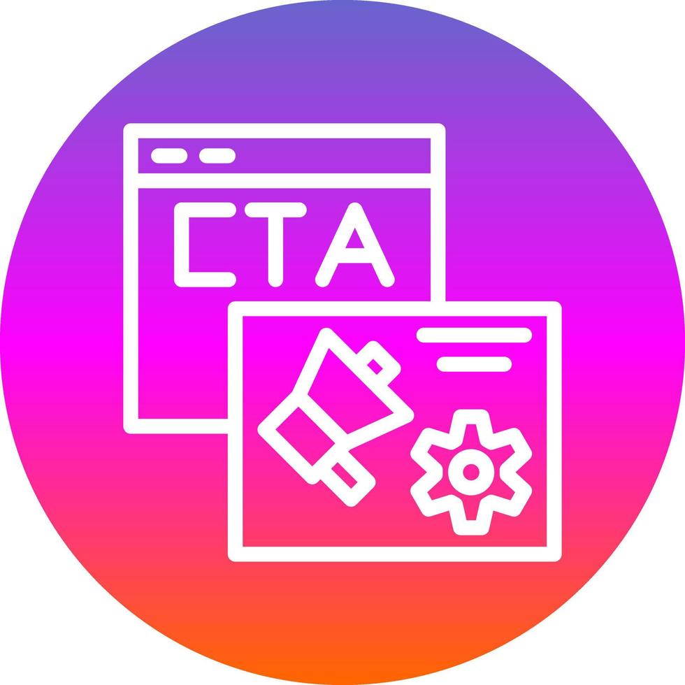 Cta Vector Icon Design
