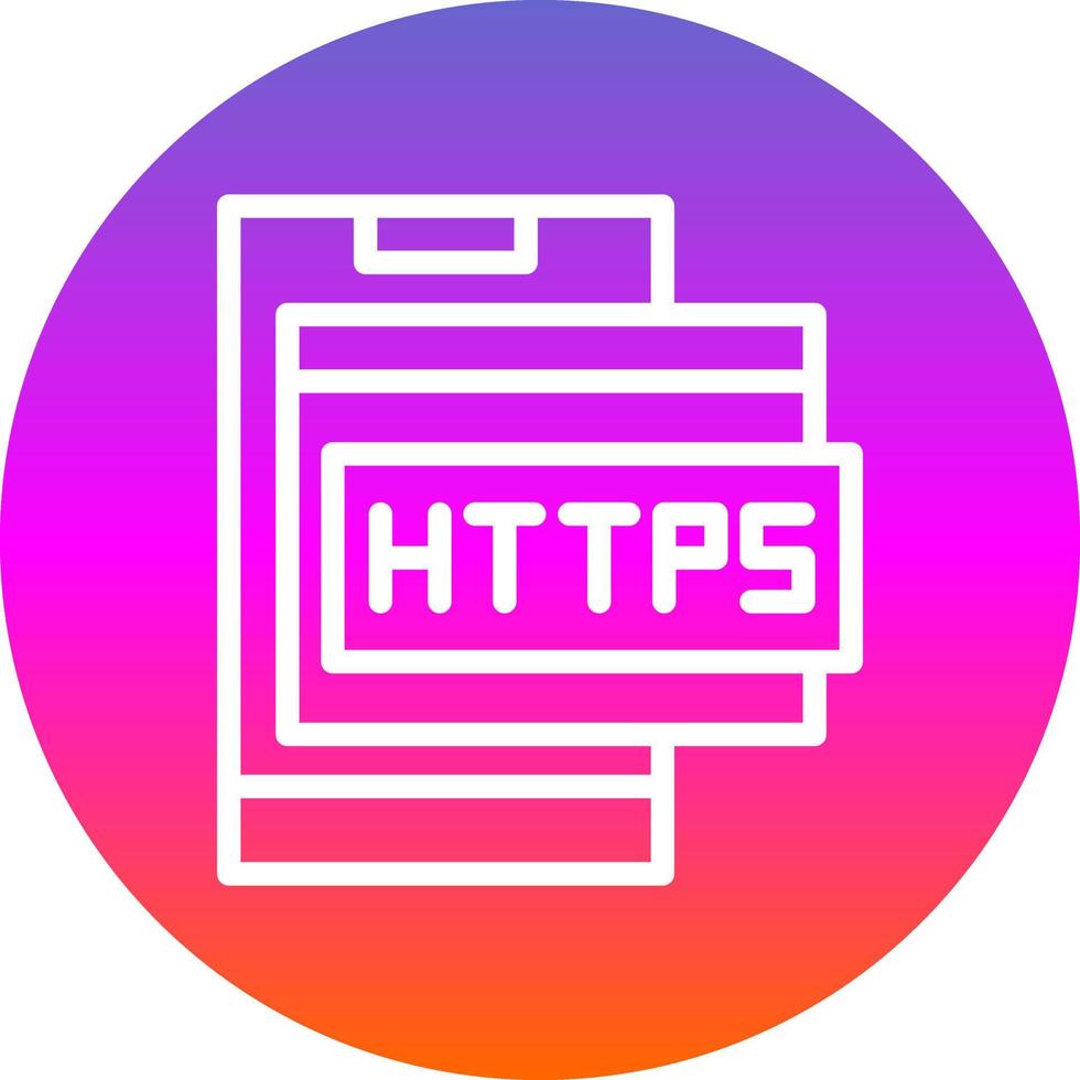 Https Vector Icon Design