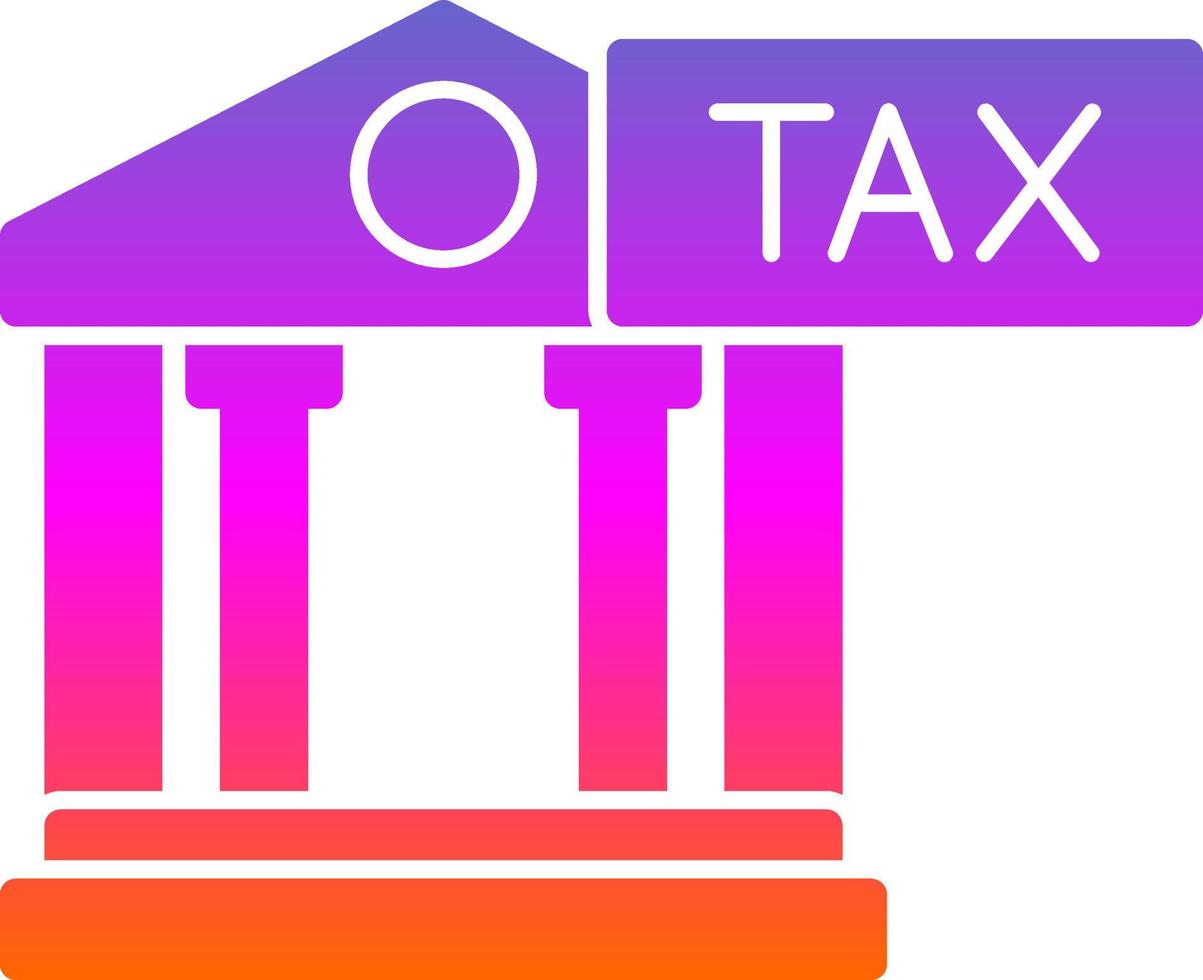 Tax Office Vector Icon Design
