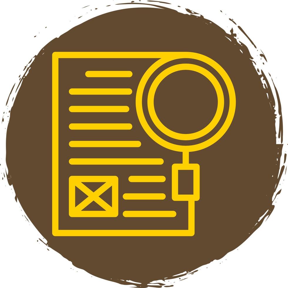 Latent Semantic Index Vector Icon Design