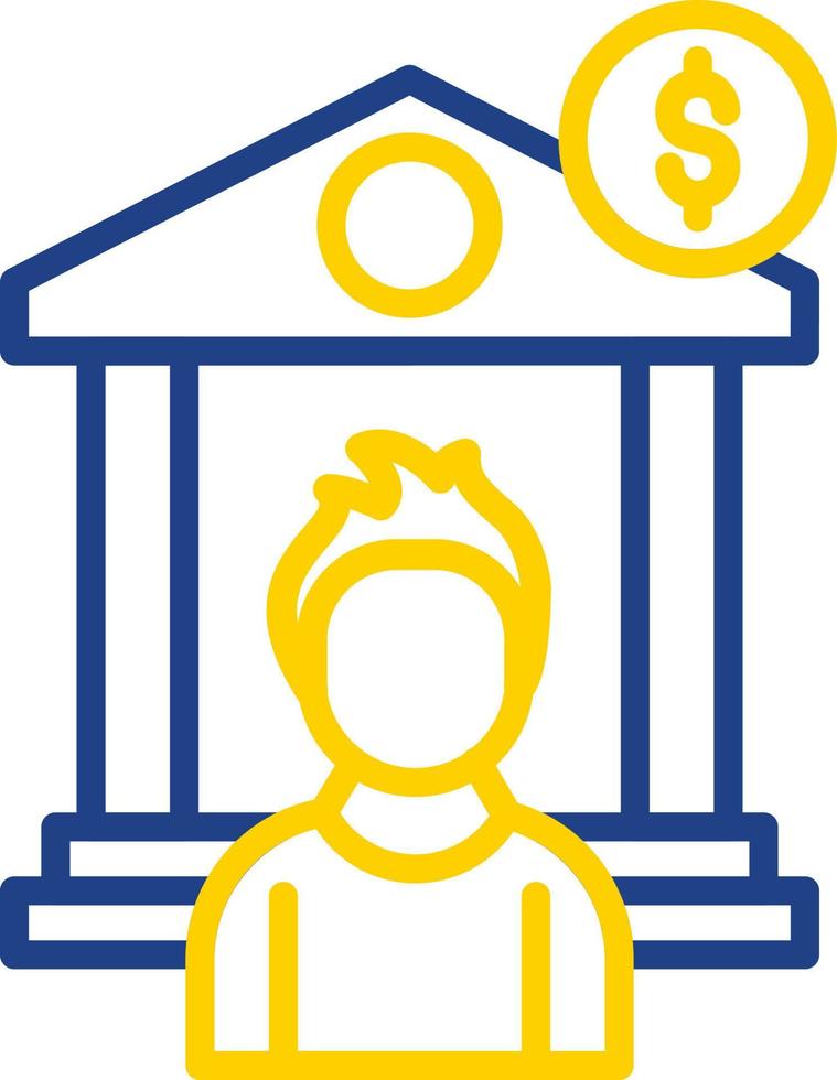 Personal Banking Vector Icon Design