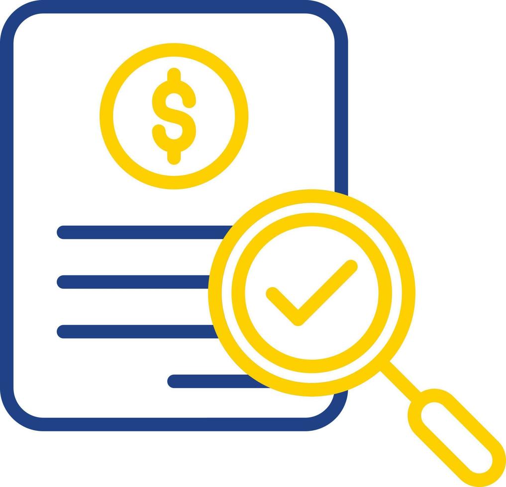 Audit Vector Icon Design