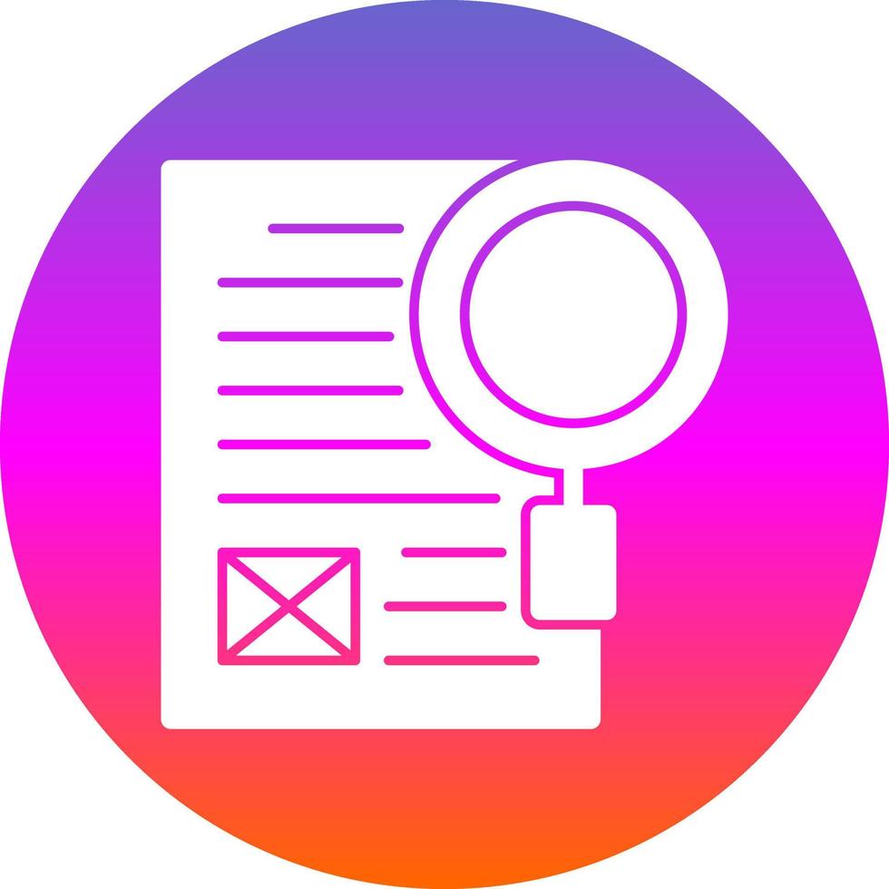 Latent Semantic Index Vector Icon Design