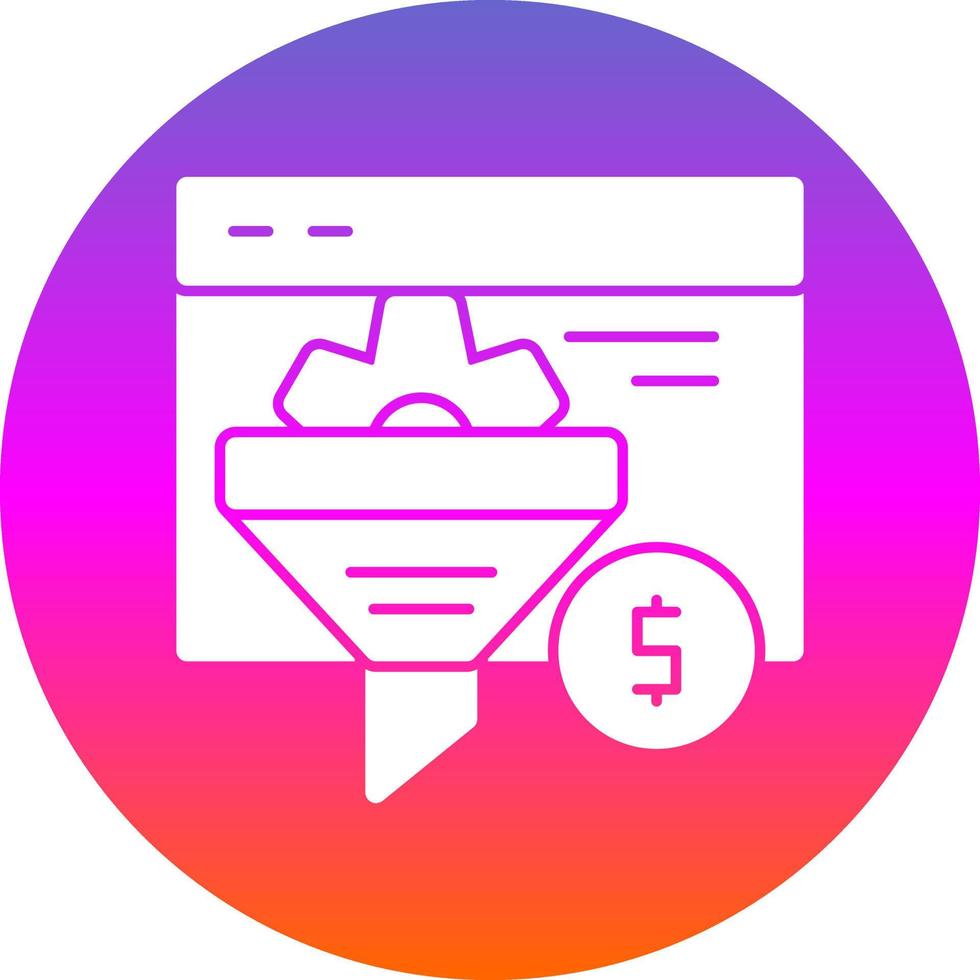 Conversion Rate Vector Icon Design