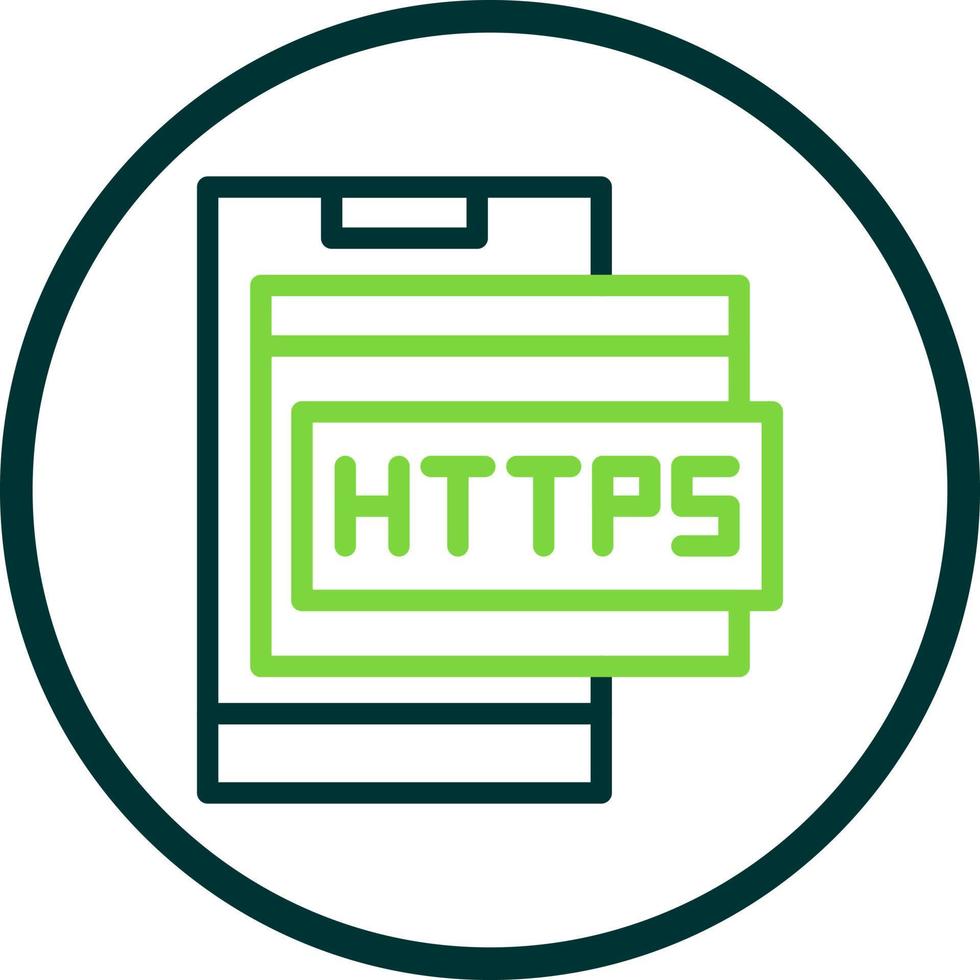 Https Vector Icon Design