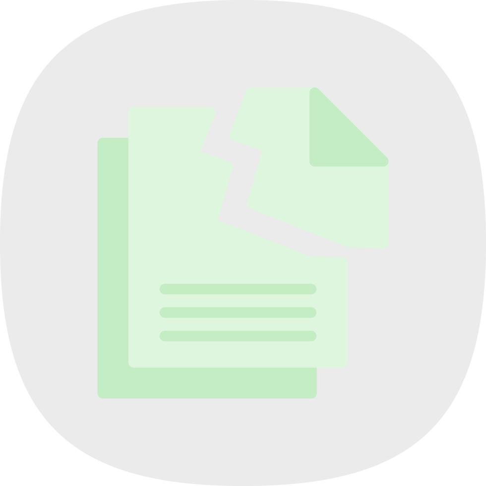 Data Loss Vector Icon Design
