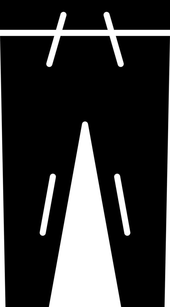 Trousers Vector Icon Design