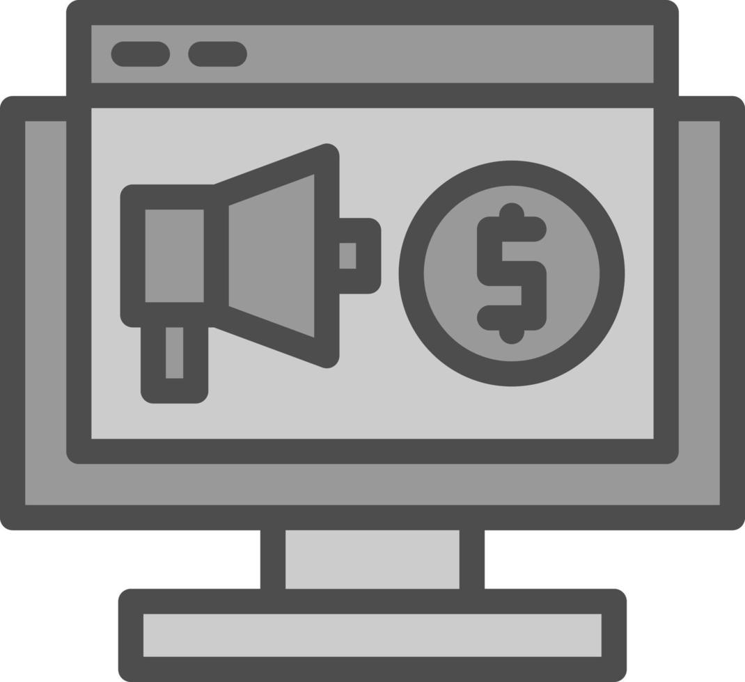 Paid Traffic Vector Icon Design
