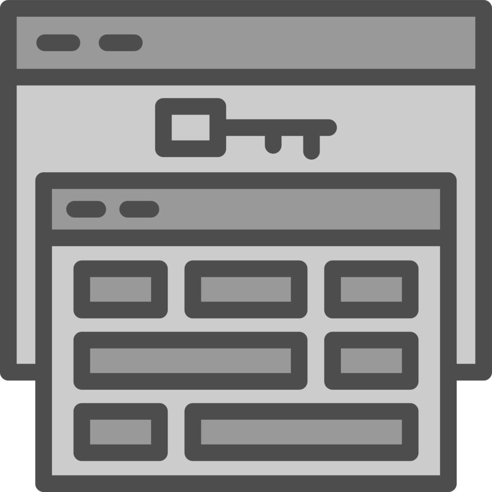 Keyword Stuffing Vector Icon Design