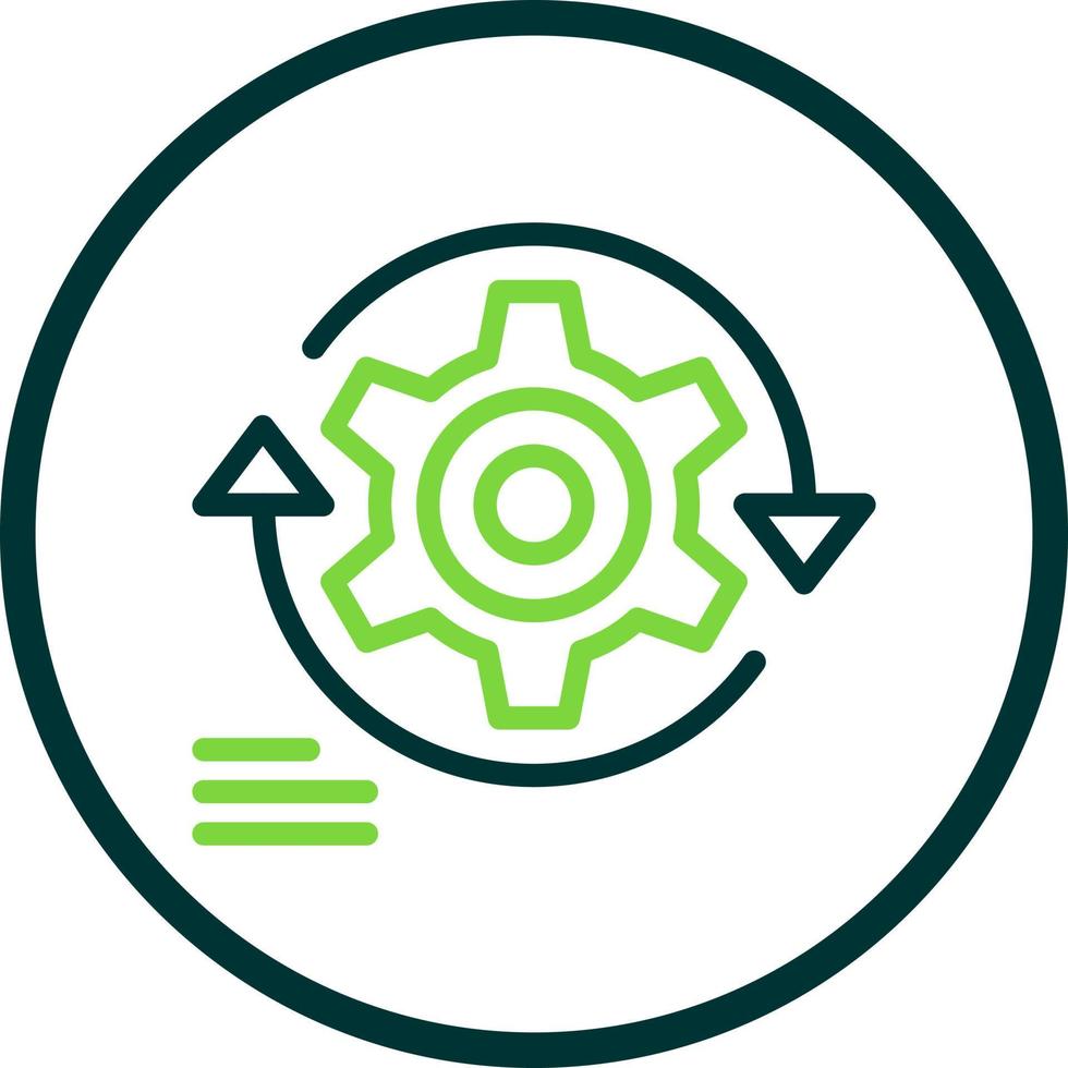 Agility Vector Icon Design