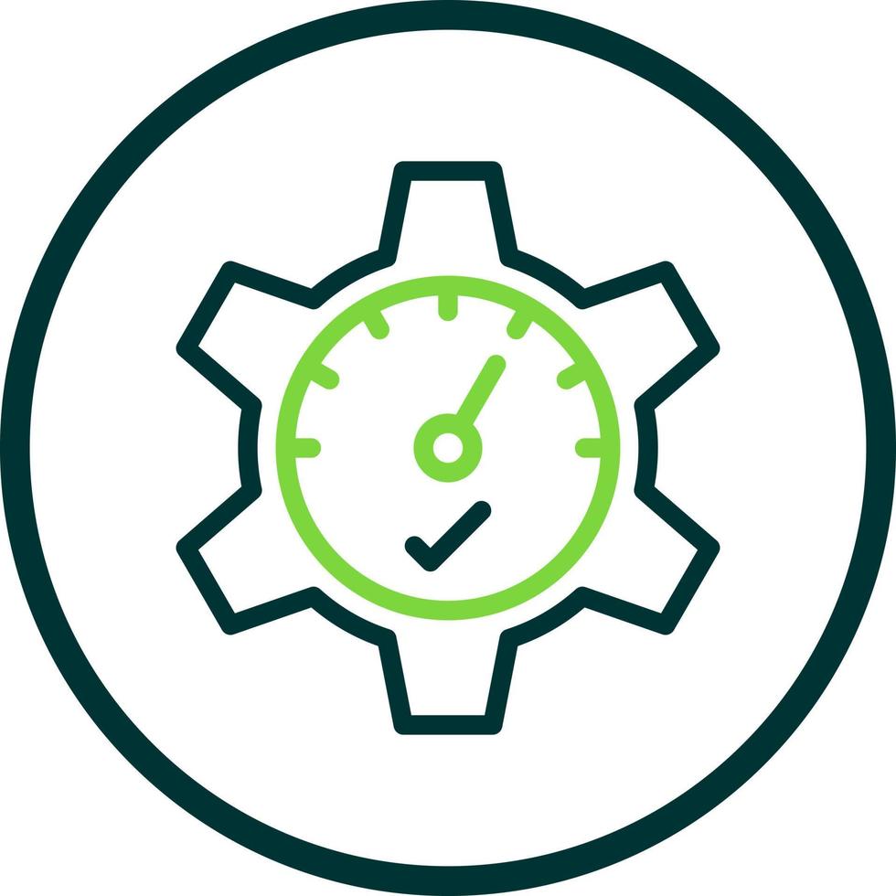 Constant Development Pace Vector Icon Design