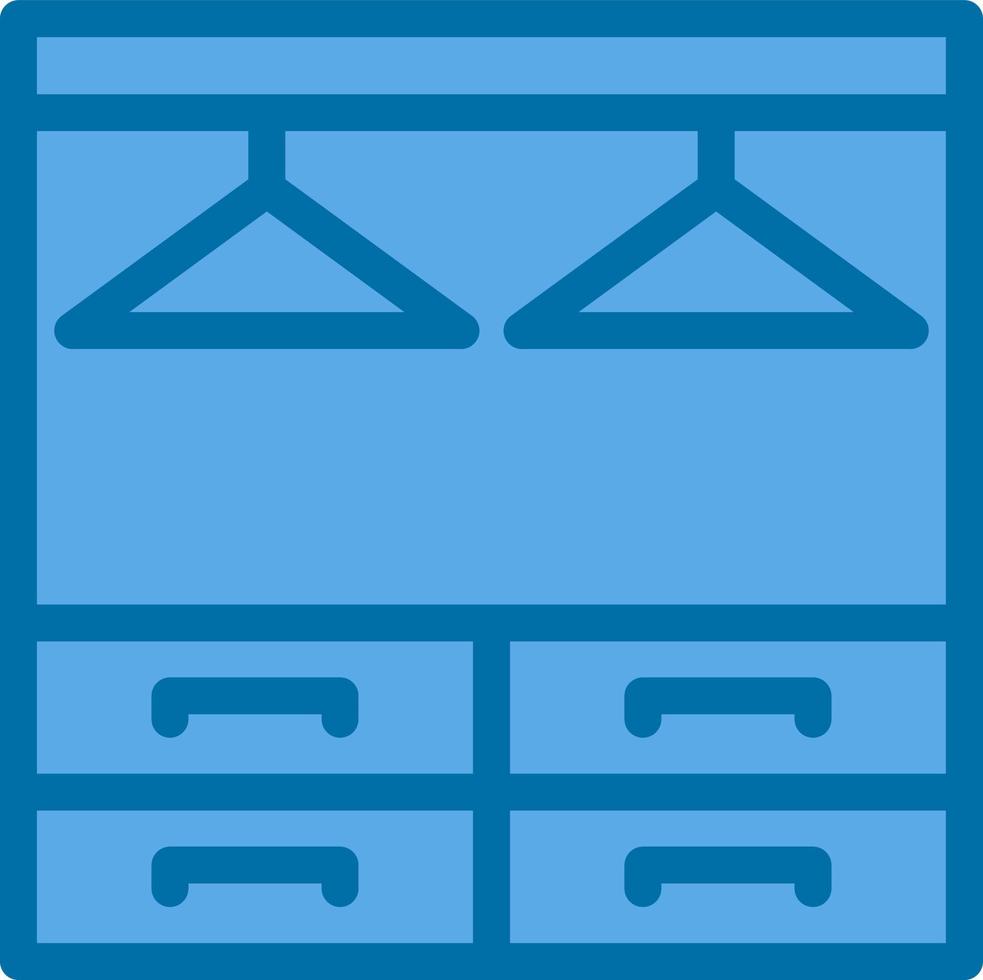 Wardrobe Vector Icon Design