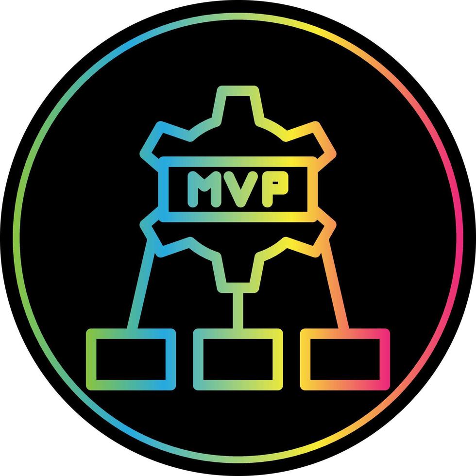 Mvp Vector Icon Design