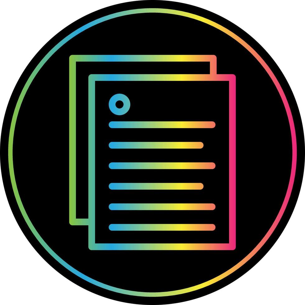 Documentation Vector Icon Design