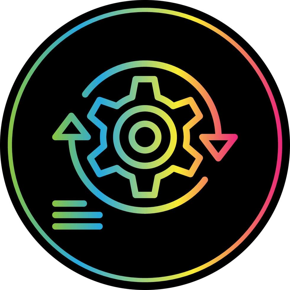 Agility Vector Icon Design