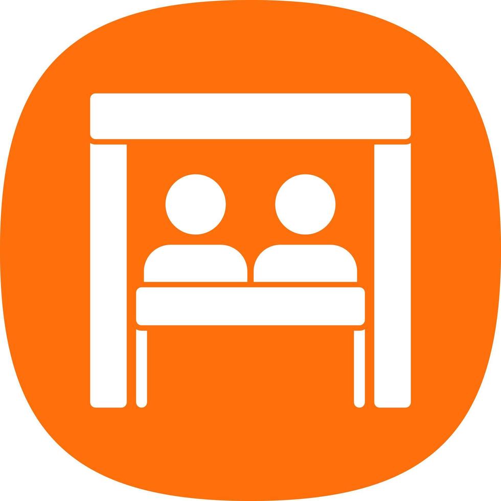 Virtual Team Room Vector Icon Design