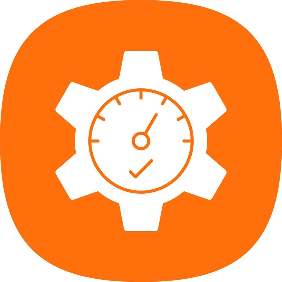 Constant Development Pace Vector Icon Design