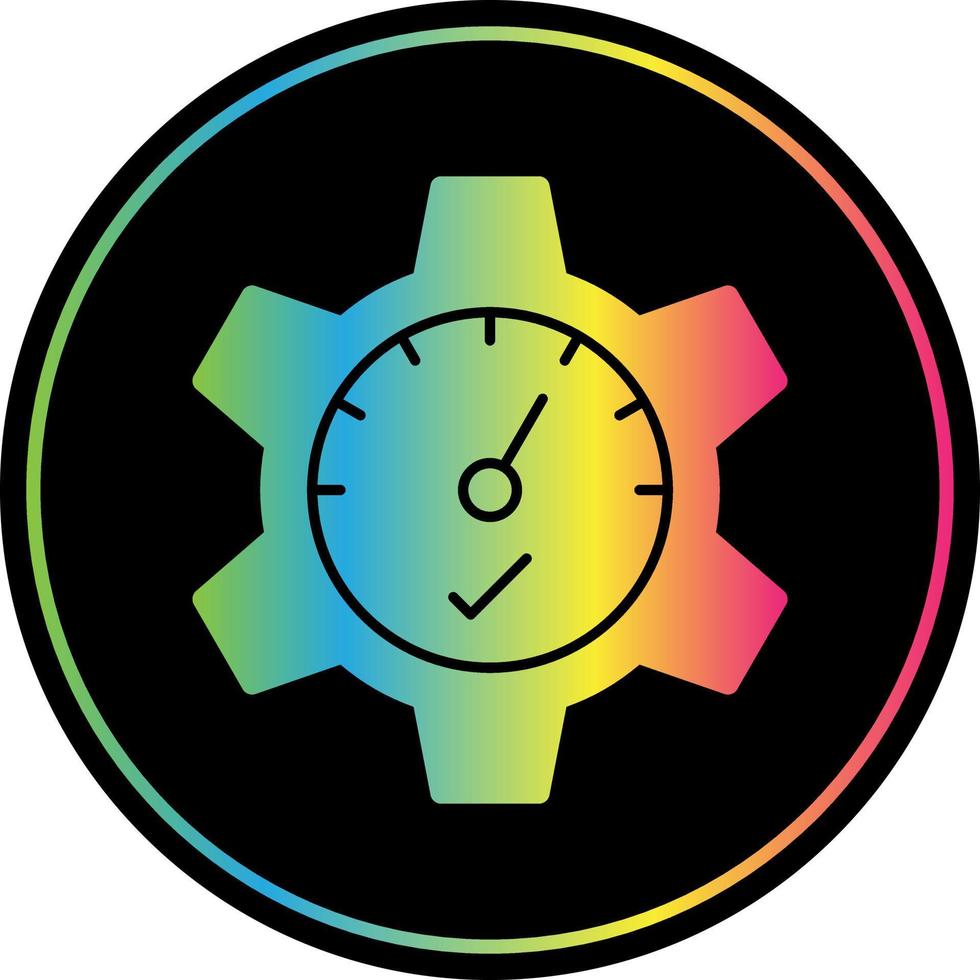Constant Development Pace Vector Icon Design