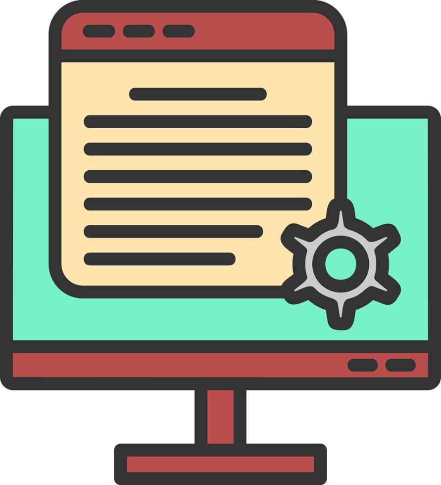 Application Process Vector Icon Design