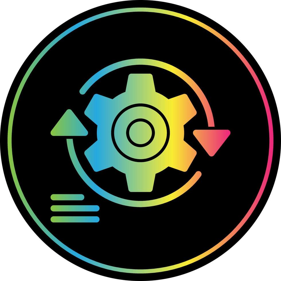 Agility Vector Icon Design
