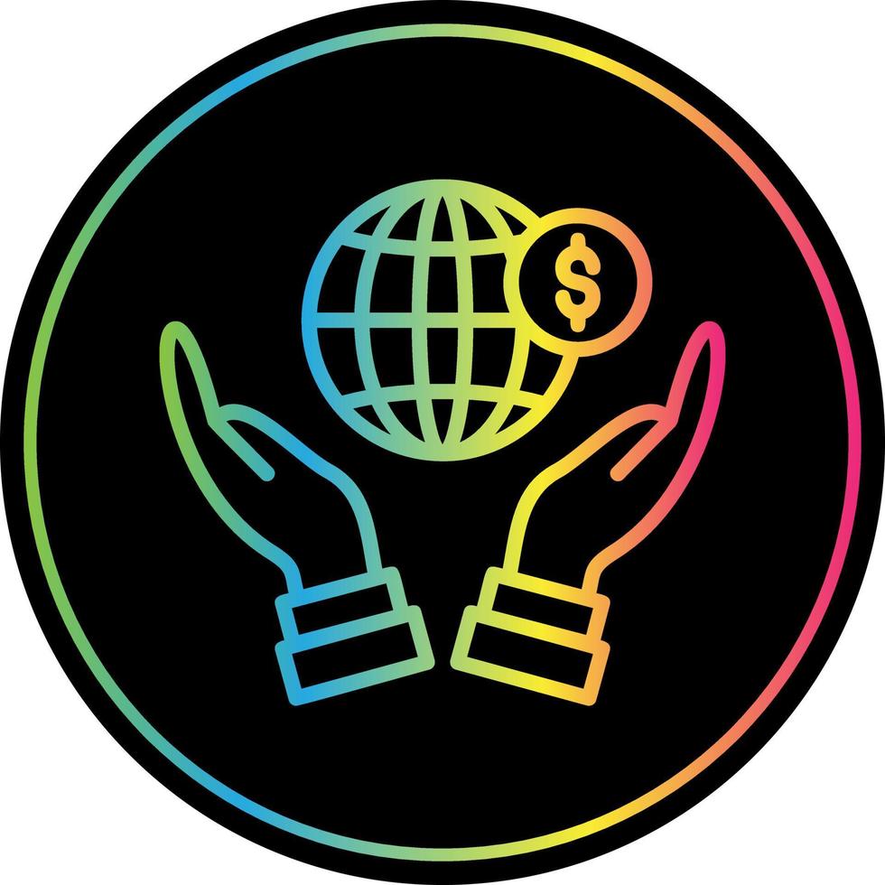 Non Profit Organization Vector Icon Design