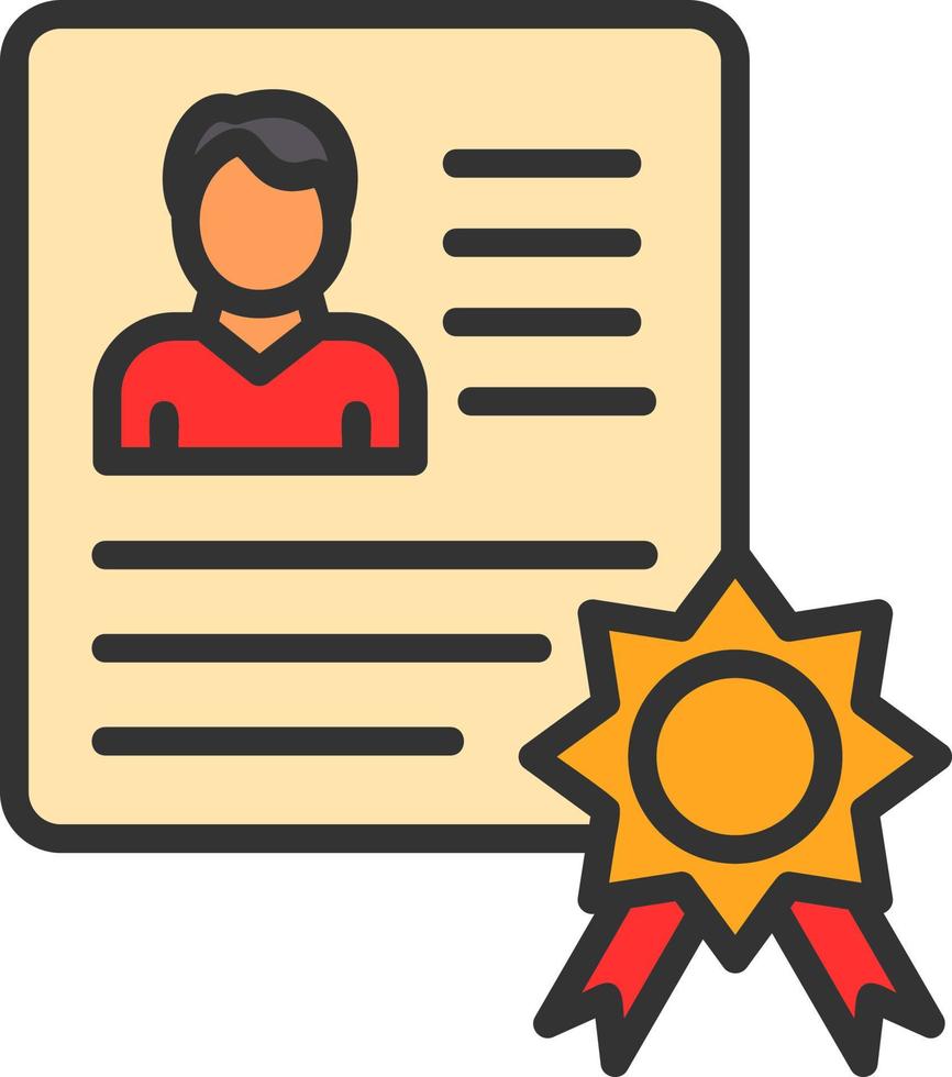 Certificates Vector Icon Design