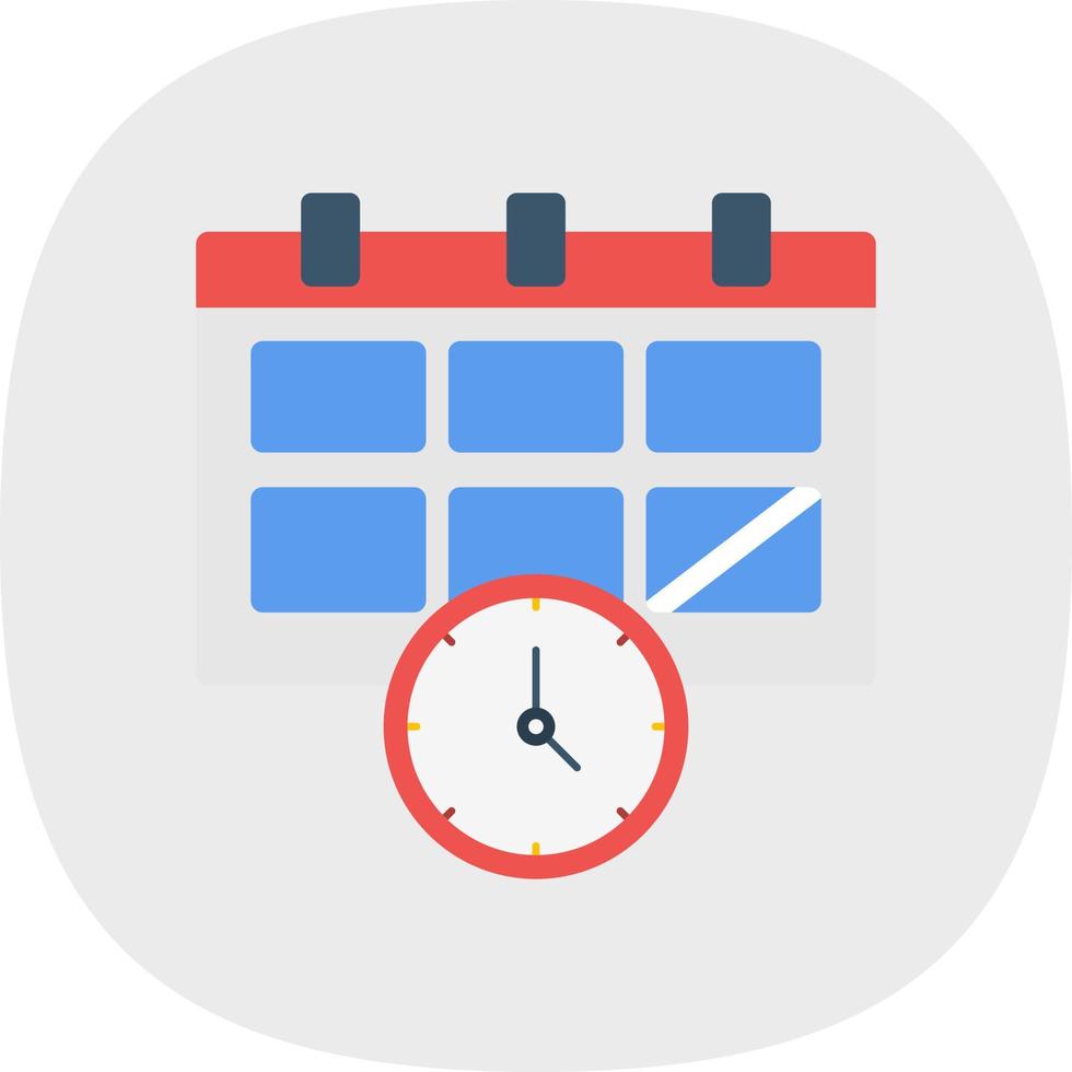 Deadline Vector Icon Design