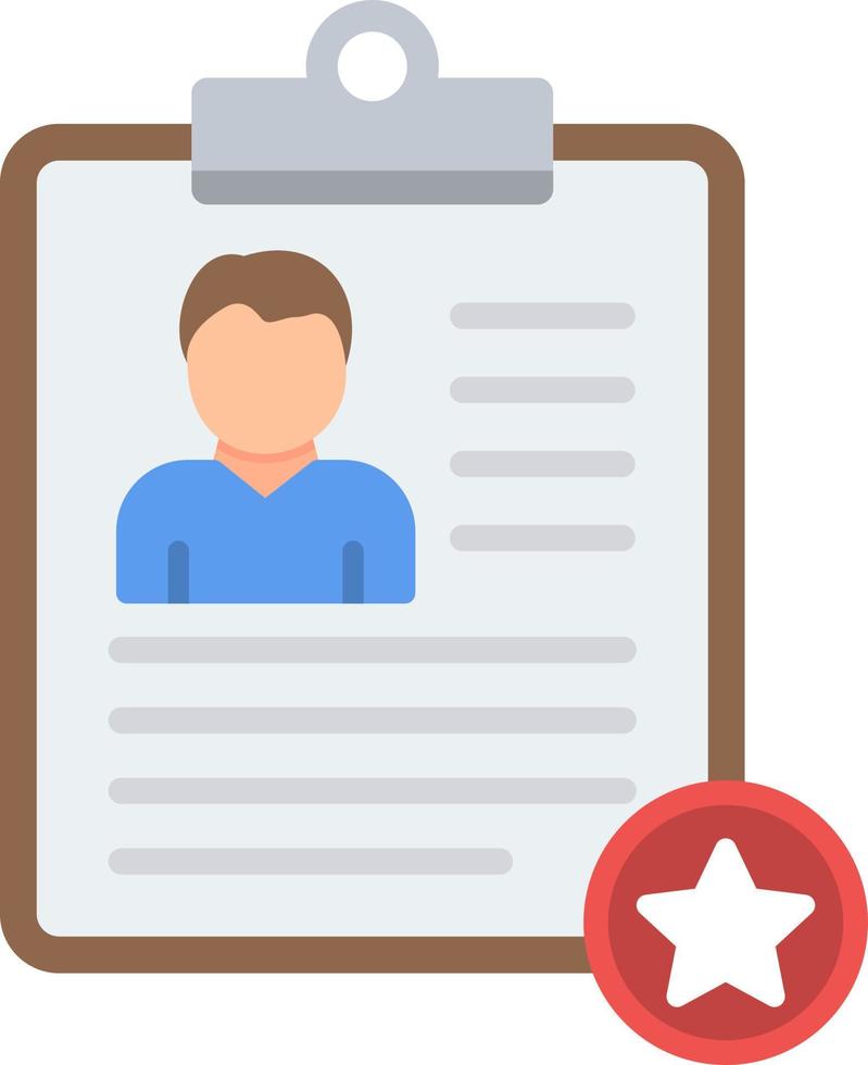 Good Resume CV Vector Icon Design