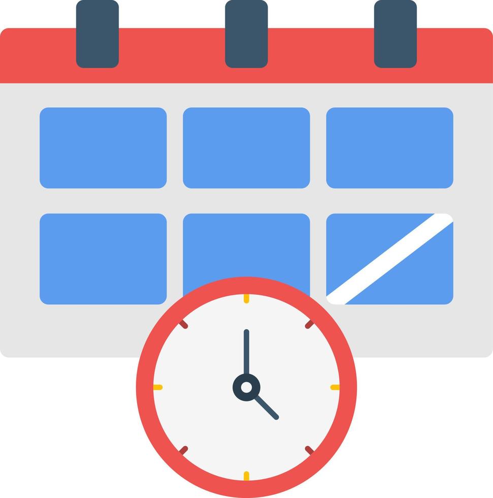 Deadline Vector Icon Design