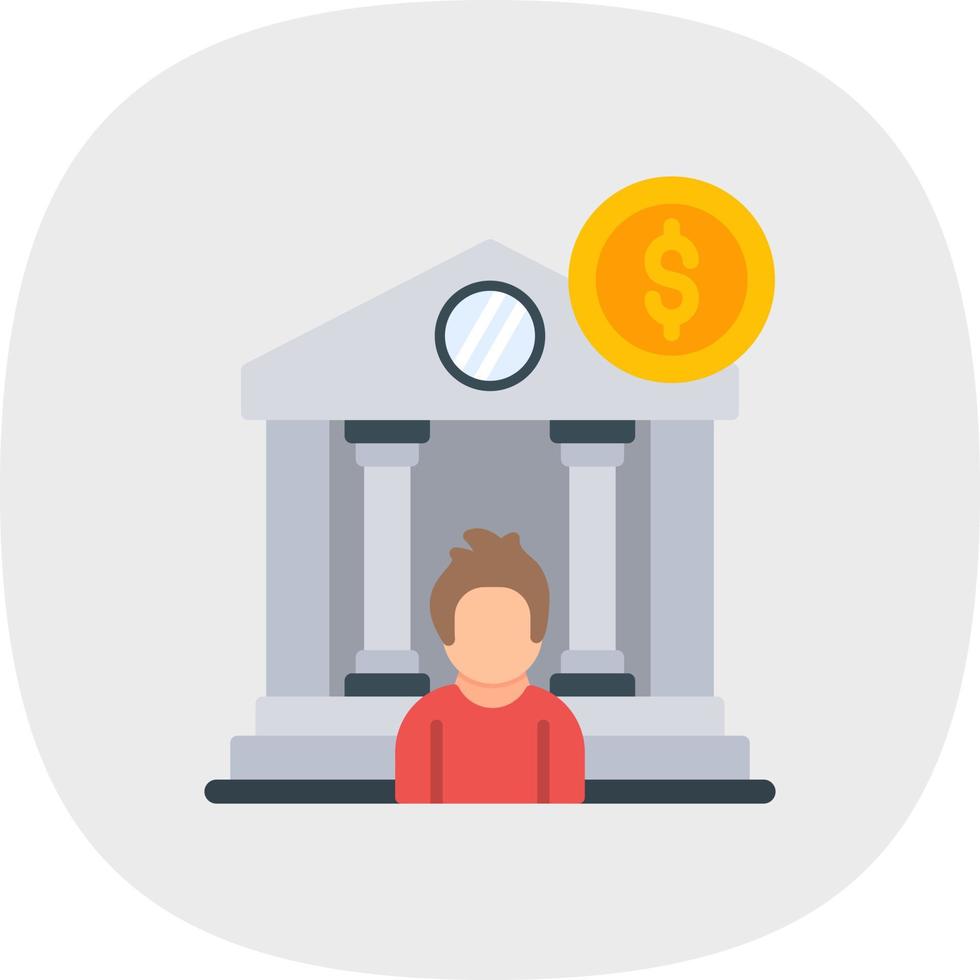Personal Banking Vector Icon Design