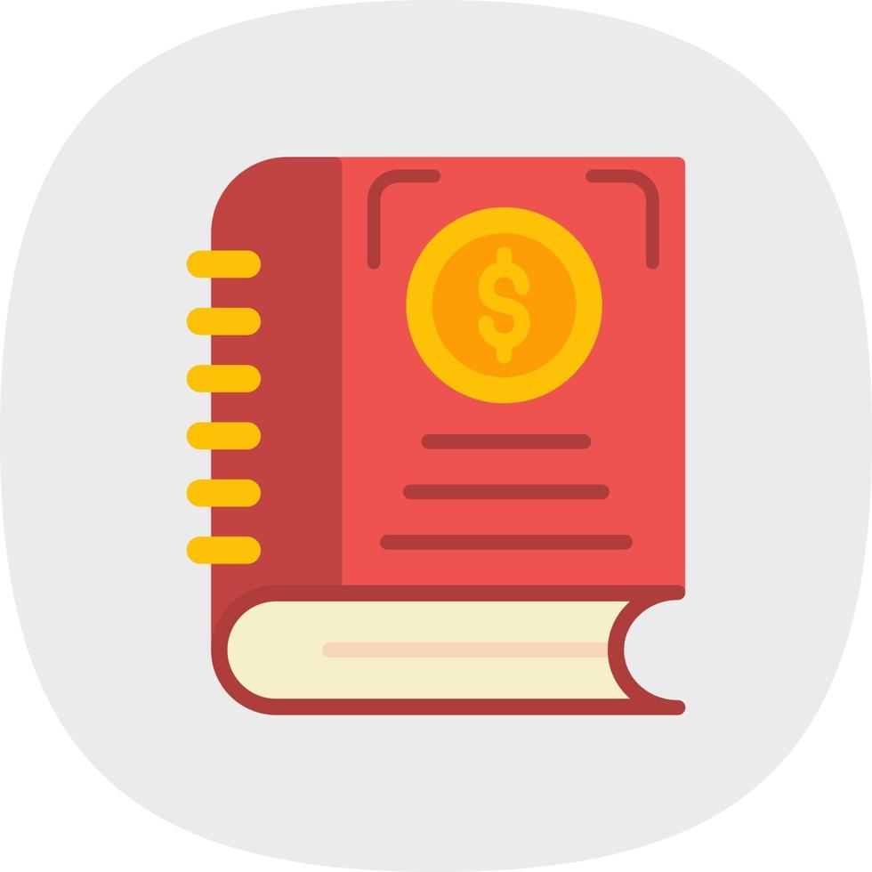 Book Keeping Vector Icon Design