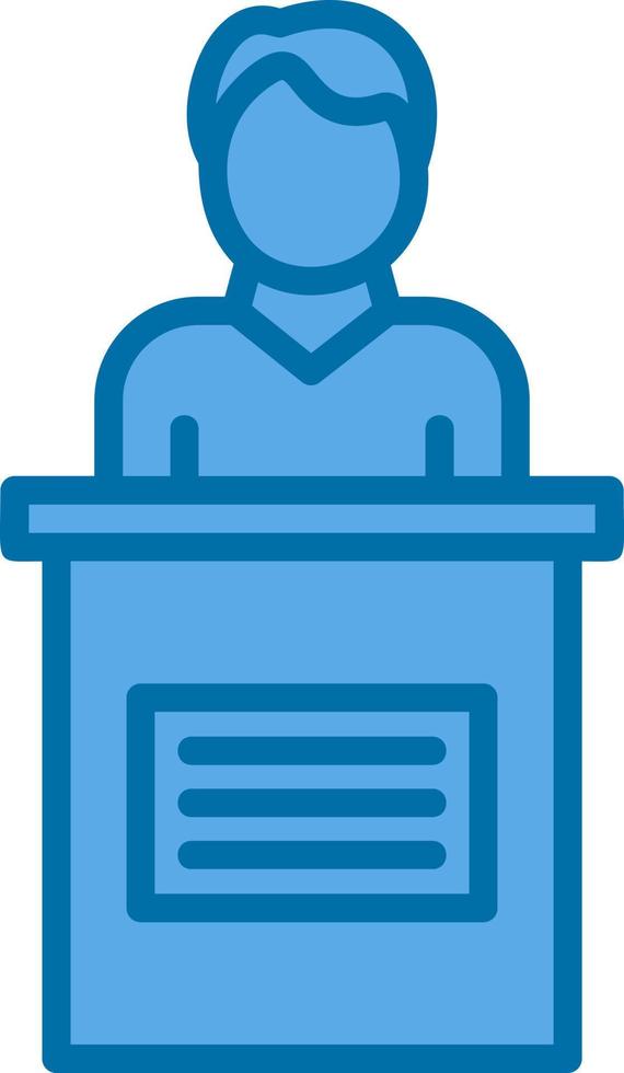 Candidate Male Vector Icon Design