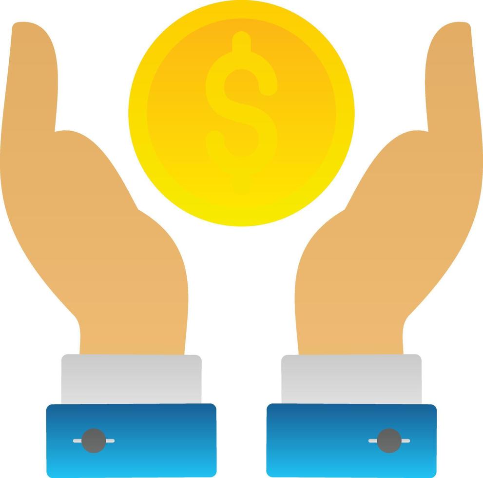 Financial Bonus Vector Icon Design