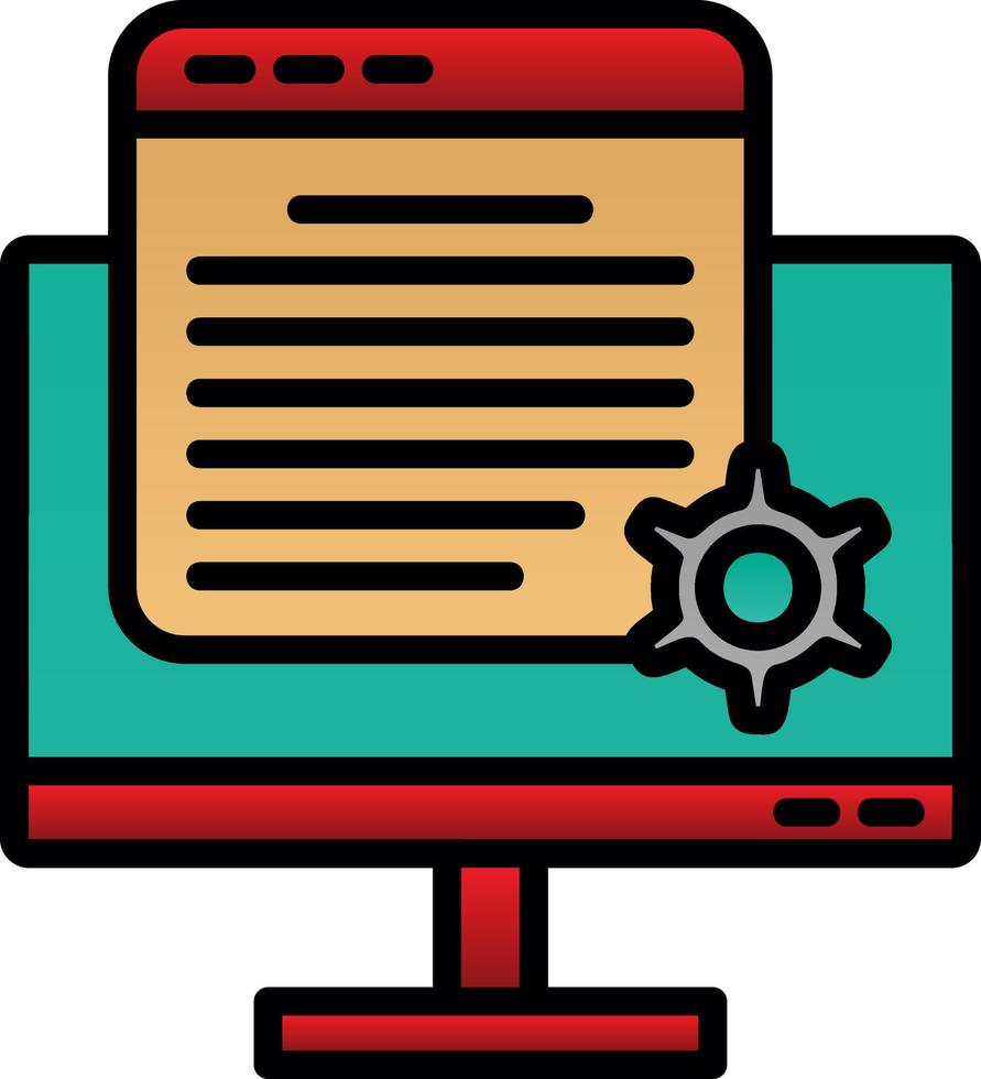 Application Process Vector Icon Design