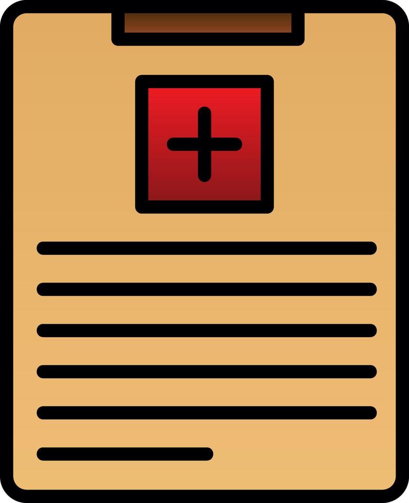 Health Plan Vector Icon Design