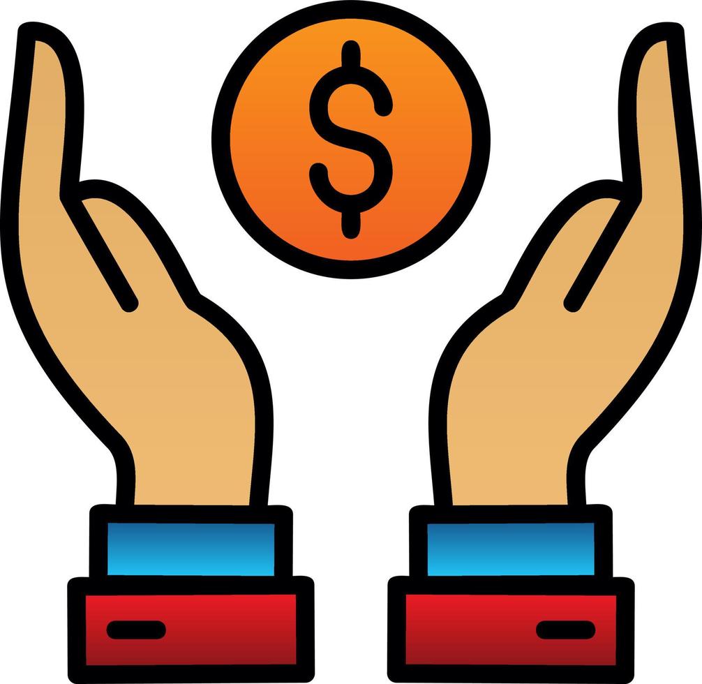 Financial Bonus Vector Icon Design