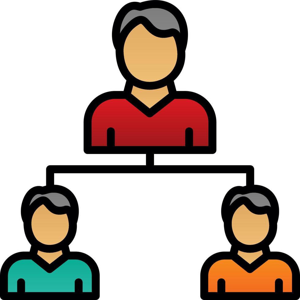 Business Networking Vector Icon Design