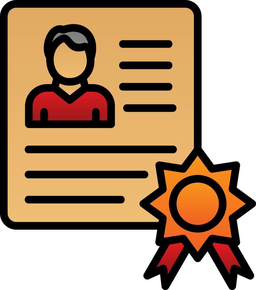 Certificates Vector Icon Design