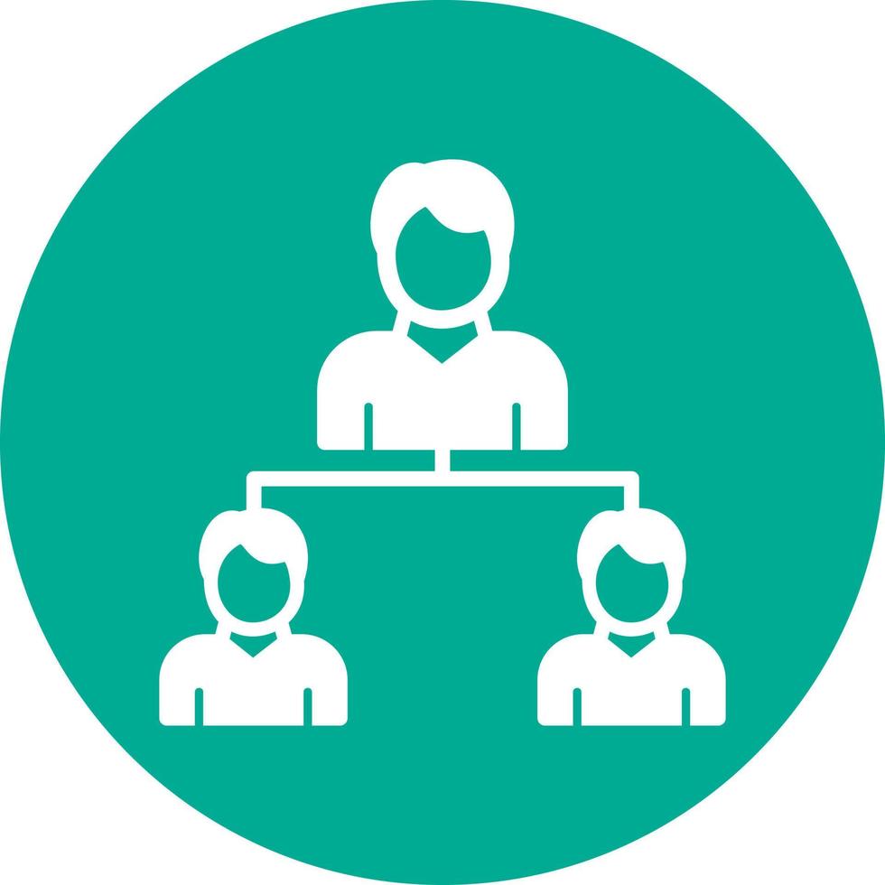 Business Networking Vector Icon Design